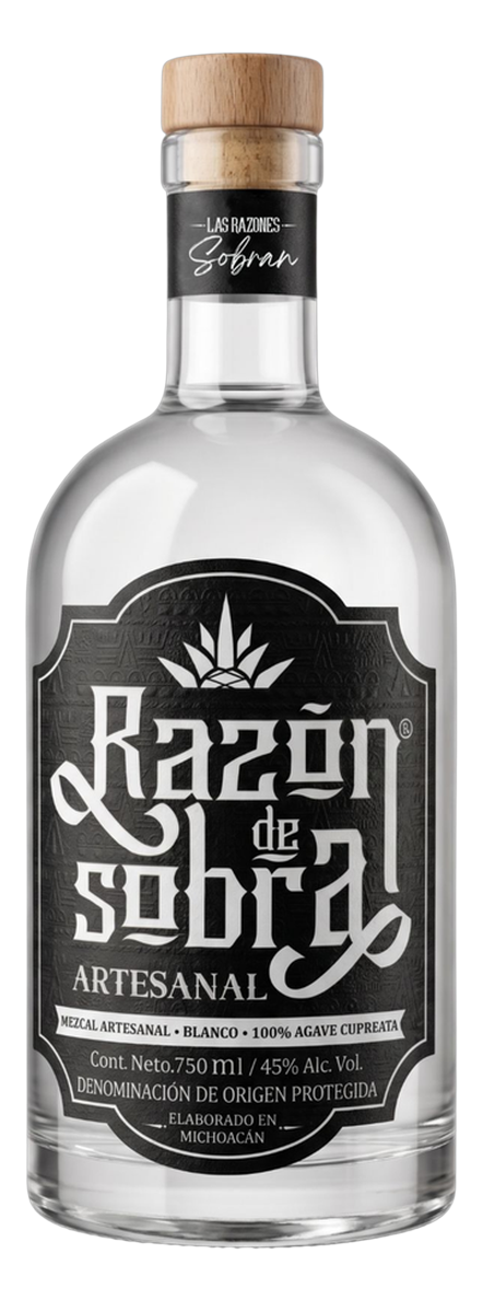 Razón de Sobra — Mezcal Blanco